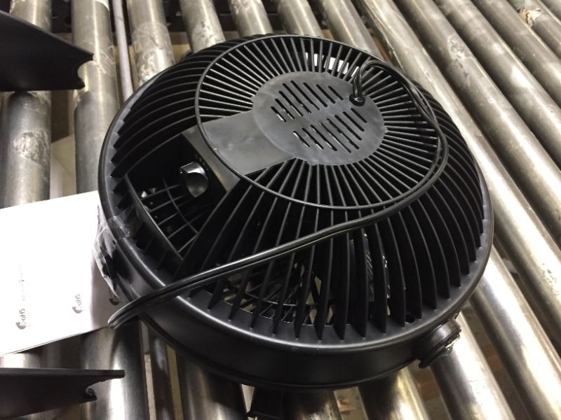 Photo 4 of 12 in. 3 Speed Whole Room Circulator Floor Fan