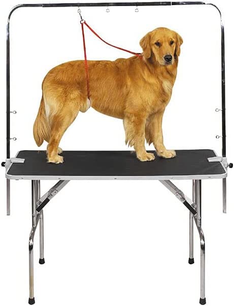 Photo 1 of Master Equipment Zinc-Plated Steel Overhead Pet Grooming Arm (Designed to fit tables 36" to 48" in length) NO TABLE IS INCLUDED 
