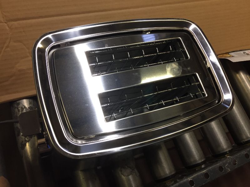 Photo 3 of 2-Slice Stainless Steel Wide Slot Toaster with 7 Shade Settings