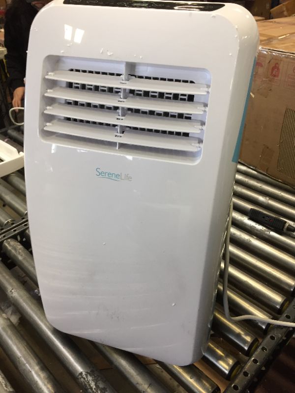 Photo 1 of SereneLife SLPAC8 Portable Air Conditioner Compact Home AC Cooling Unit  ** UNIT ONLY, NO OTHER ACCESSORIES **  MARKINGS AS A RESULT OF NOT BEING PACKAGED 