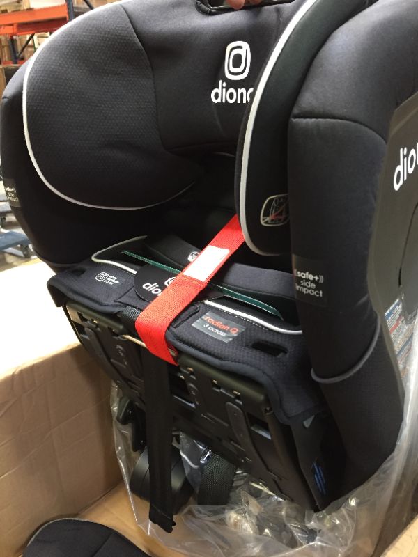 Photo 3 of Diono Radian 3QX All-in-One Convertible Car Seat - Jet Black PACKAGE DMG, MINIMAL USE 