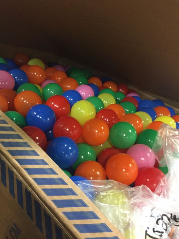 Photo 2 of Click N' Play Phthalate Free & BPA Free, Crush Proof Ball Pit Balls, Bulk 1000 pack