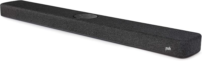 Photo 1 of Polk Audio React Sound Bar, Dolby & DTS Virtual Surround Sound, Next Gen Alexa Voice Engine with Calling & Messaging Built-in, Expandable to 5.1 with Matching React Subwoofer & SR2 Surround Speakers
