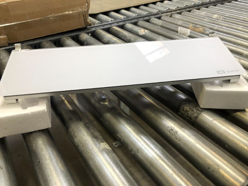 Photo 1 of Quartet Glass Dry-Erase Whiteboard, 0.5' x 1.5' (GDP186)