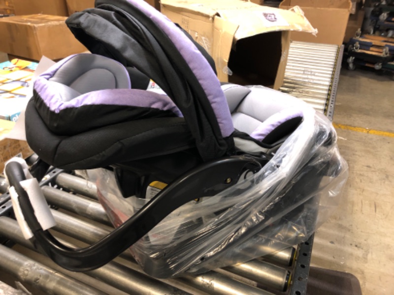 Photo 3 of Baby Trend Secure Snap Tech 35 Infant Car Seat, Lavender Ice