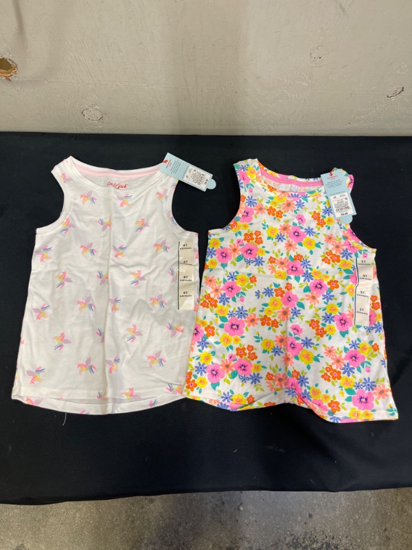 Photo 1 of 4t and 5t girls tank top 