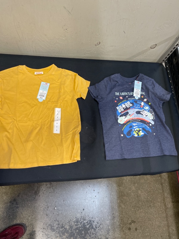 Photo 1 of 2 BOYS SHIRTS YELLOW IS SMALL  BLUE IS XS