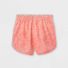 Photo 1 of Girls' Run Shorts - All in Motion Peach Orange XL
