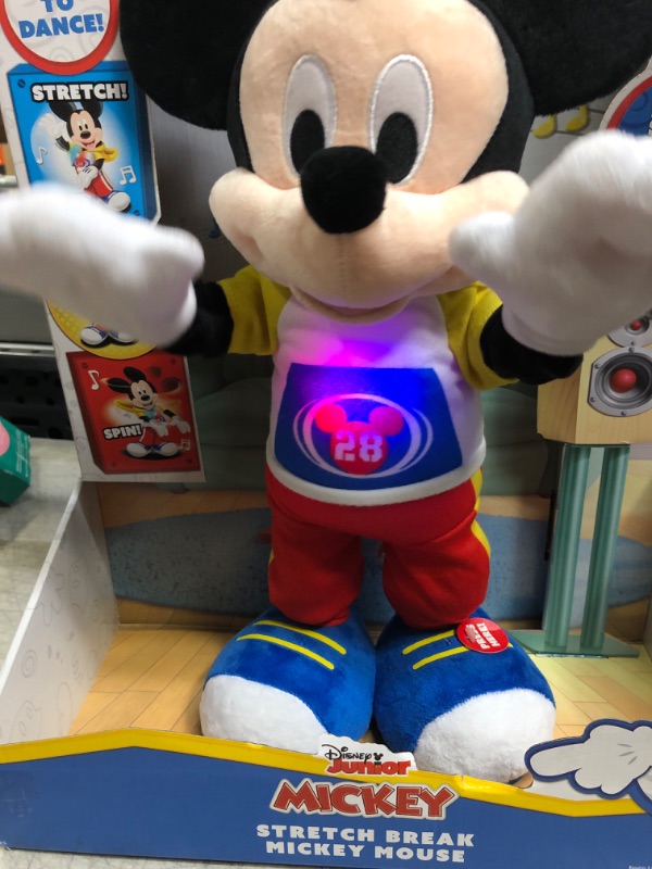 Photo 3 of Disney Junior Stretch Break Mickey Mouse Plush