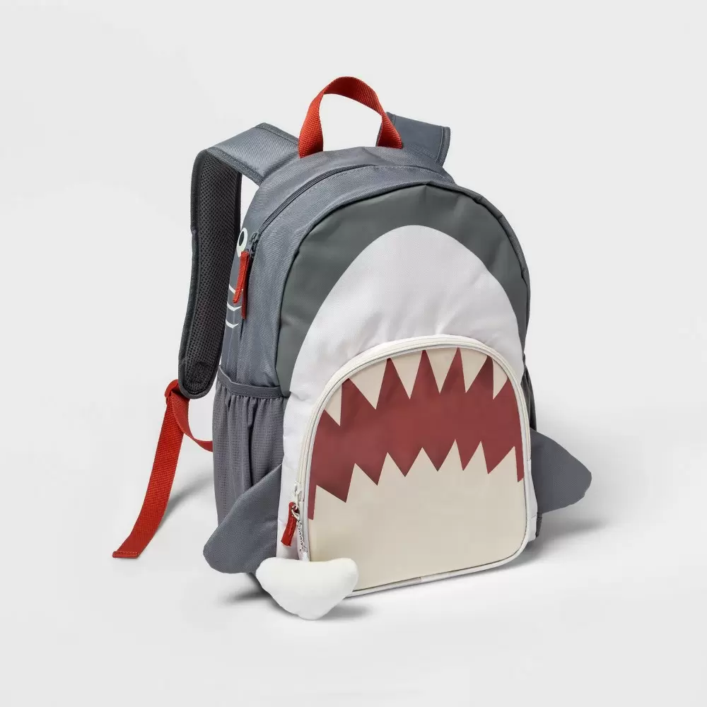 Photo 1 of Figural Kids' 16.75" Backpack Shark - Cat & Jack