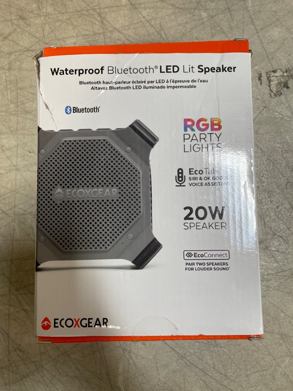 Photo 1 of Waterproof Bluetooth led lit speaker 