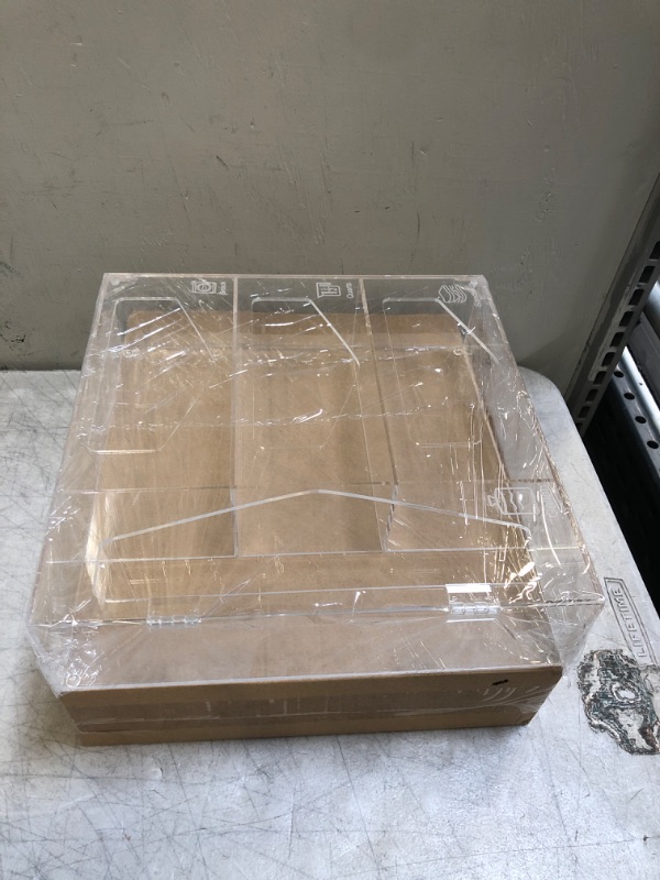 Photo 1 of CLEAR ZIPLOCK ORGANZER 12" X 12"