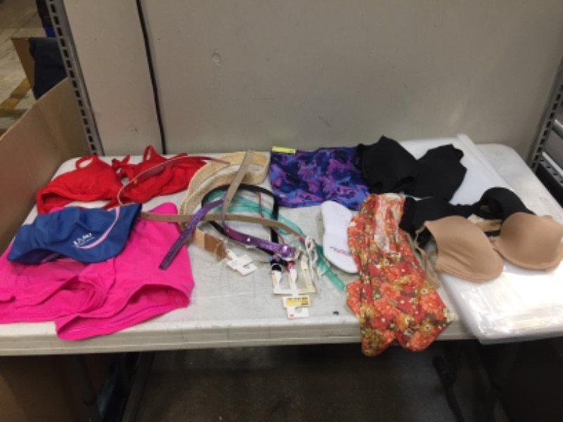 Photo 1 of BAG LOT, ASSORTED KIDS AND ADULT CLOTHING, VARIOUS SIZES AND COLORS, CLOTHING SOLD AS IS