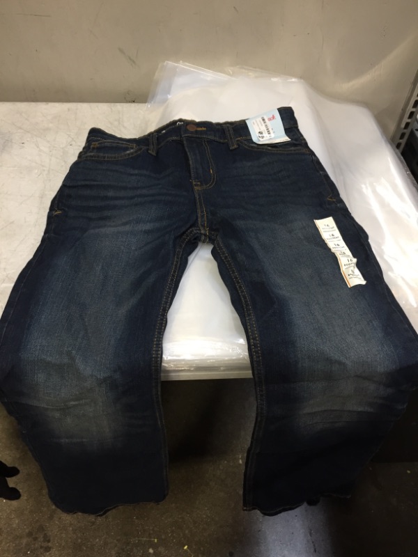 Photo 1 of Boys' Bootcut Fit Denim Jeans - Cat & Jack Dark BOYS' SIZE 16