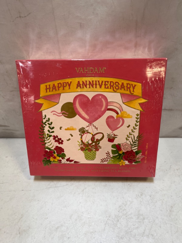 Photo 2 of Anniversary Tea Gift For Women & Men, OPRAH'S FAVORITE BRAND - 4 TEAS, 100 SERVINGS - Award Winning Anniversary Gift for Couple EXP 07.2023