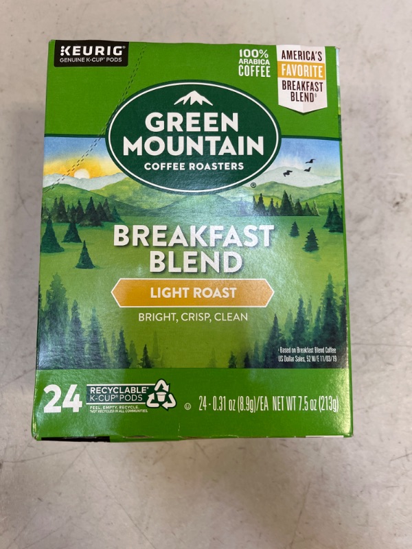 Photo 2 of Green Mountain Coffee Roasters Breakfast Blend EXP 09.2023