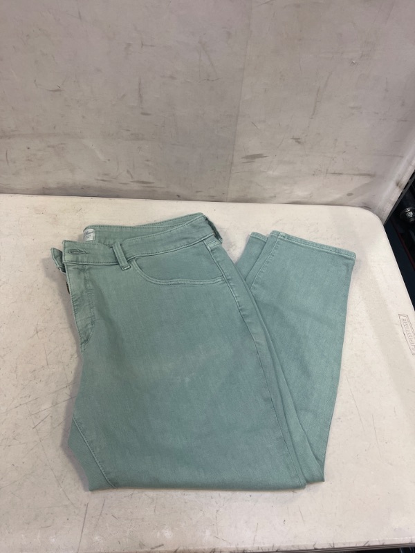 Photo 1 of WOMENS PANTS - SIZE : 18 - SAGE GREEN