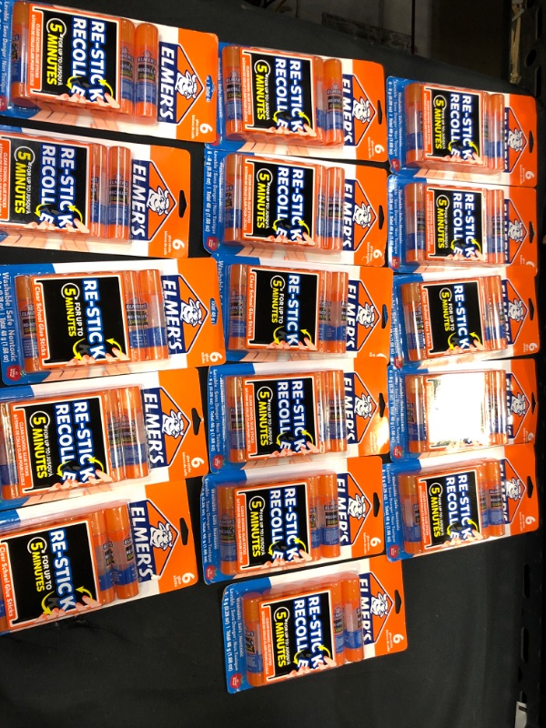 Photo 2 of 15 Elmers Re-Stick School Glue Sticks 0.28-Ounces 6 Count