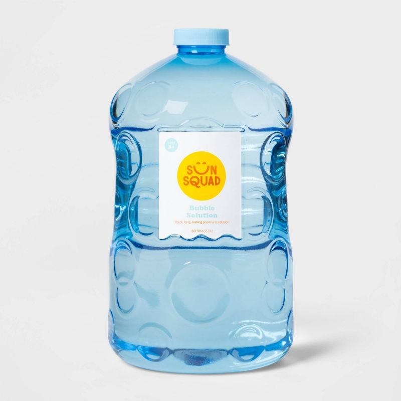 Photo 1 of 6 COUNT Bubble Solution 80oz - Sun Squad , VARIOUS COLORS 