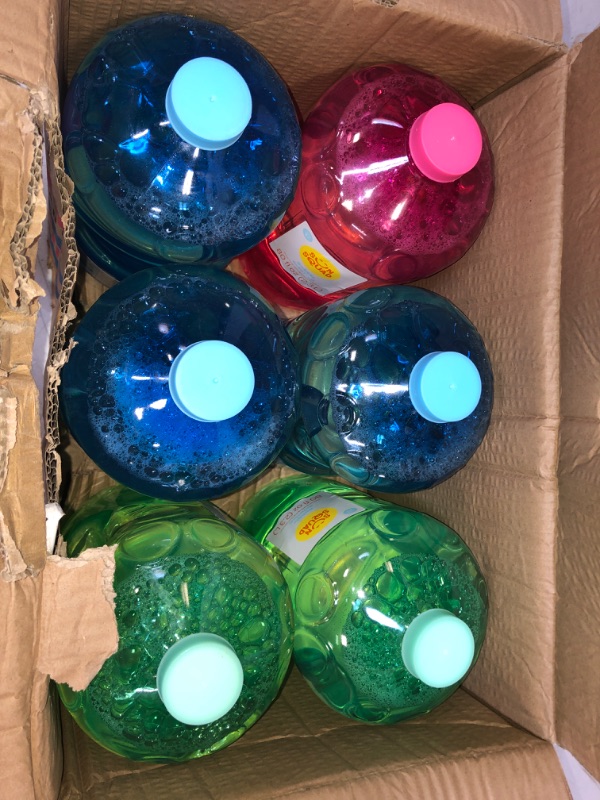 Photo 2 of 6 COUNT Bubble Solution 80oz - Sun Squad , VARIOUS COLORS 