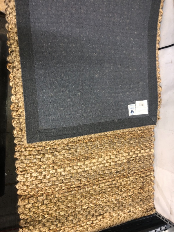 Photo 1 of 2'3"X7' Woven Runner Rug Solid Natural - Threshold