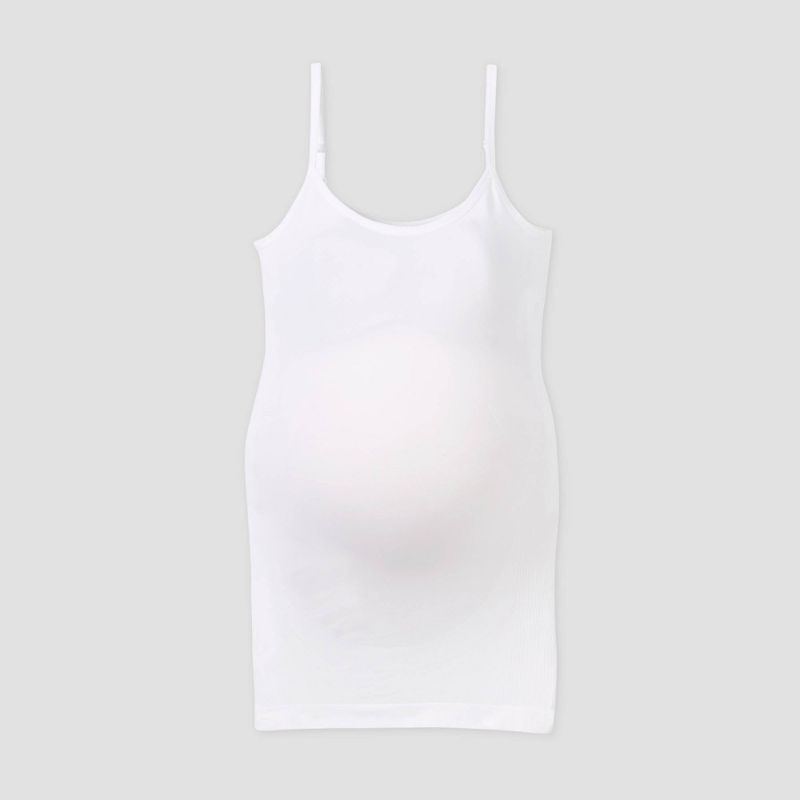 Photo 1 of Belly Support Seamless Maternity Camisole - Isabel Maternity by Ingrid & Isabel™ SIZE M/L
