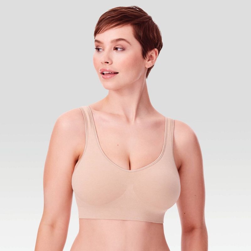 Photo 1 of Beauty by Bali WoMen's CoMfort Revolution Alpha Bra B488 - Nude SIZE MEDIUM