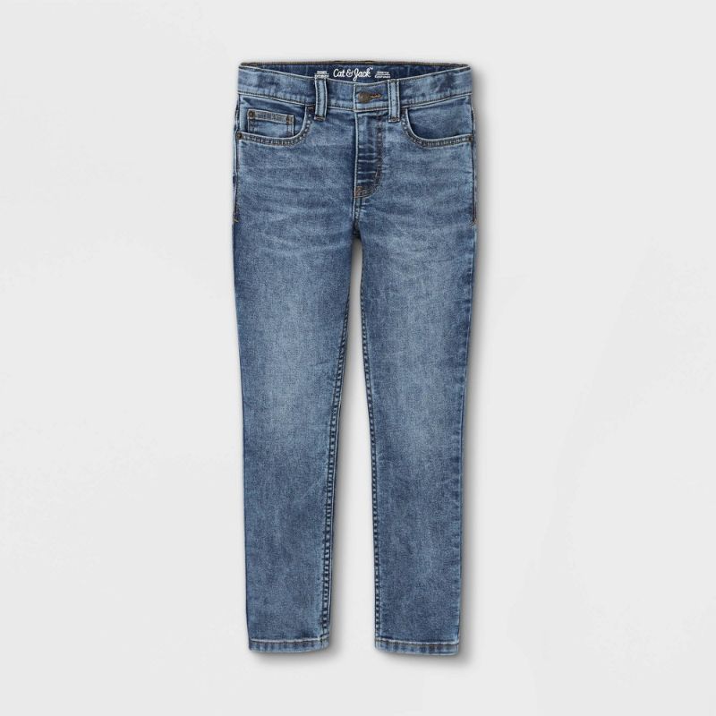 Photo 1 of Boys' Stretch Skinny Fit Jeans - Cat & Jack™ Medium SIZE 18 