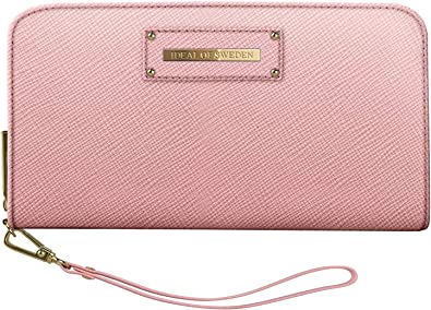 Photo 1 of iDeal Of Sweden Chelsea Wristlet Wallet with Cellphone Pocket Clutch (Saffiano Vegan Leather) SAFFIANO PINK 