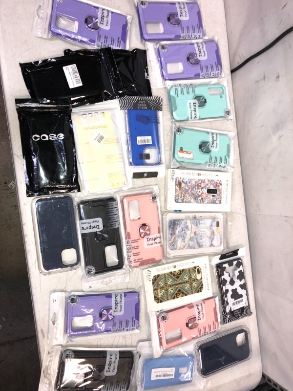 Photo 1 of LOT OF VARIOUS CELL PHONE CASES , 22 PCS 