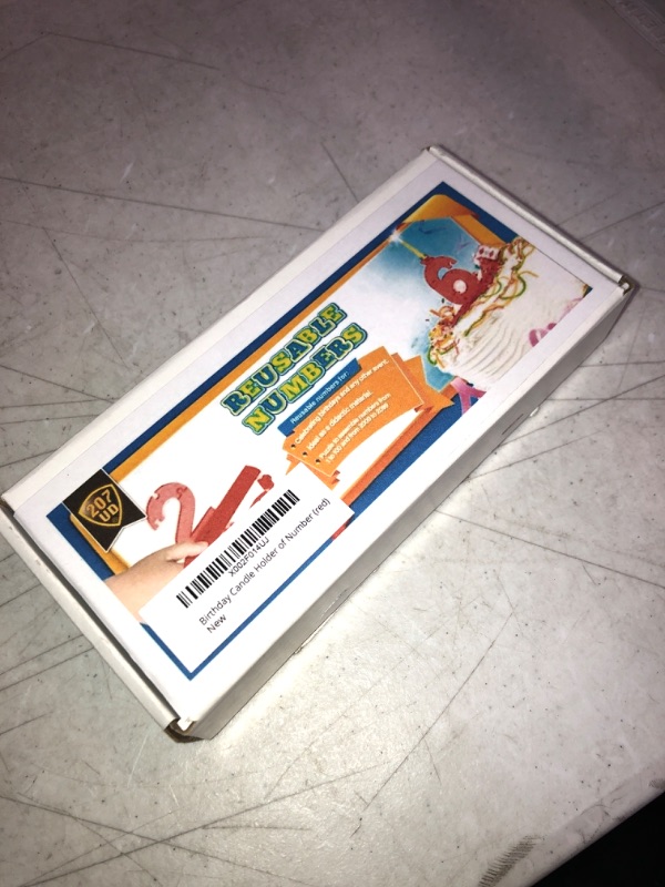 Photo 1 of Birthday Number kit, Large Variety of Numbers in one Package
