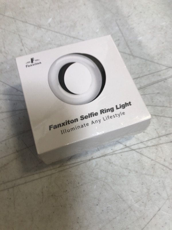 Photo 2 of Selfie Light LED Portable Ring Light Circle Zoom Light 3 Adjustable Light Modes Small Ring Light