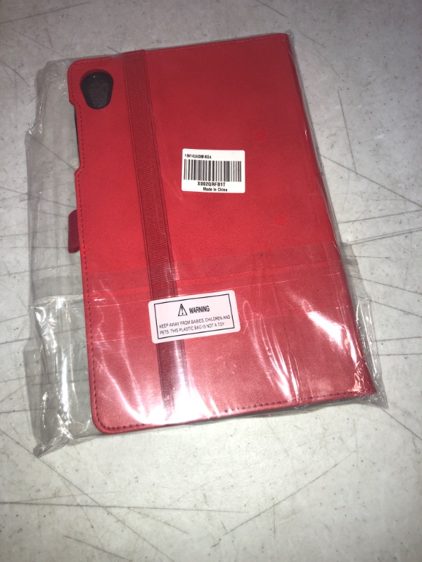 Photo 2 of Gylint Case for Lenovo Tab M10 HD Gen 2, Multifunctional Cover Standing Multiple Viewing Angles Feature for Lenovo Tab M10 HD Gen 2 10.1 TB-X306F / TB-X306X Red