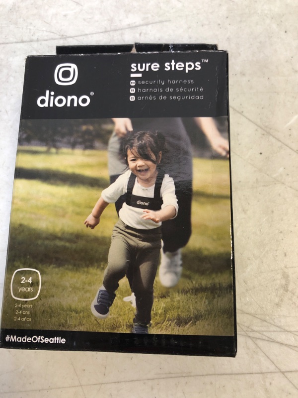 Photo 2 of Diono Sure Steps Toddler Leash & Harness for Child Safety, with Padded Shoulder Straps for Child Comfort (1799645)