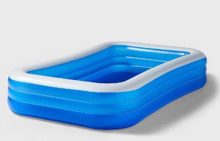 Photo 1 of 6' X 22" Deluxe Rectangular Family Inflatable Above Ground Pool - Sun Squad™


