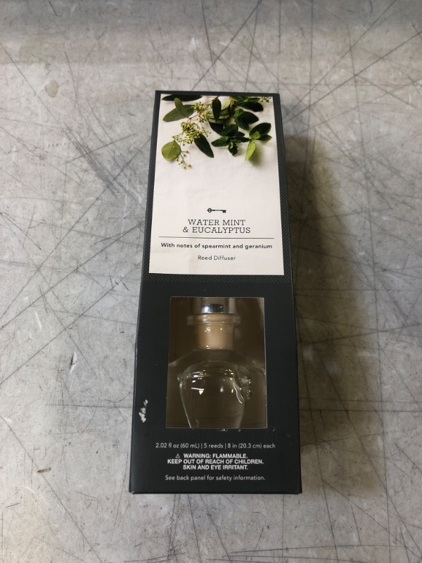Photo 2 of 2.02 Fl Oz Water Mint and Eucalyptus Oil Reed Diffuser - Threshold™
