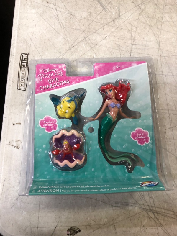 Photo 2 of  SwimWays Little Mermaid Disney Dive Characters Kids Pool Toy- Princess Ariel  -- Factory Sealed --