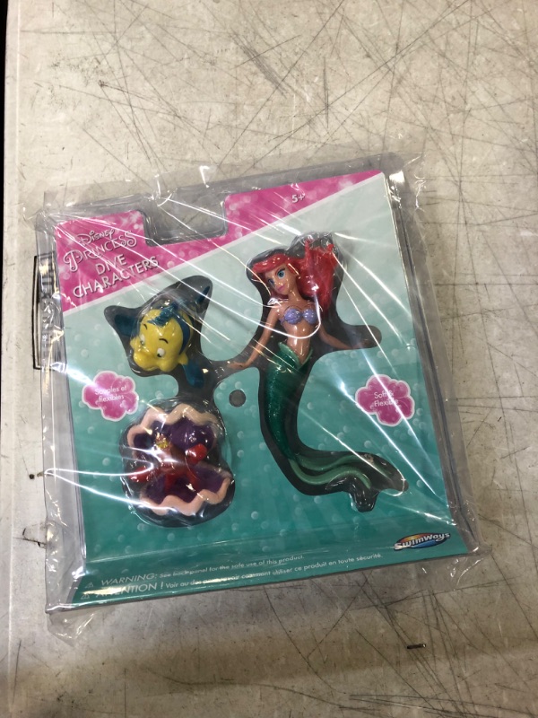 Photo 1 of  SwimWays Little Mermaid Disney Dive Characters Kids Pool Toy- Princess Ariel  -- Factory Sealed --