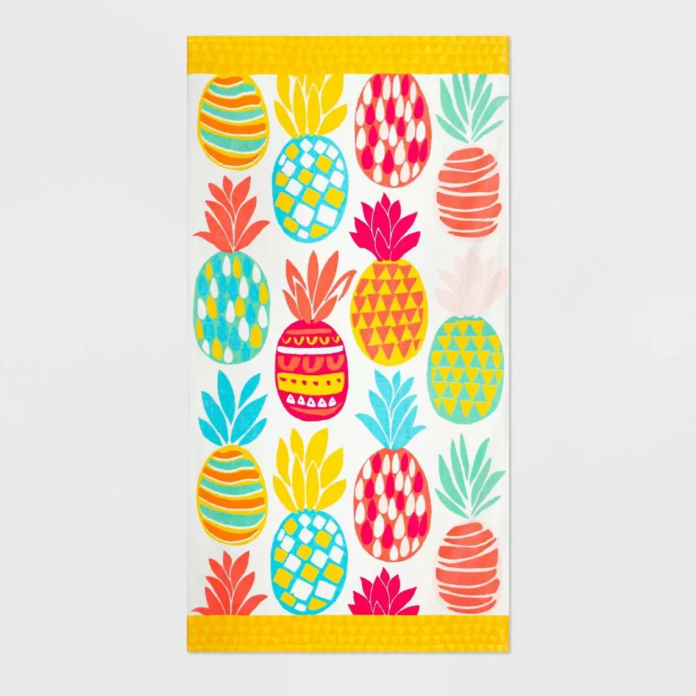 Photo 1 of  Pineapple Beach Towel - Sun Squad