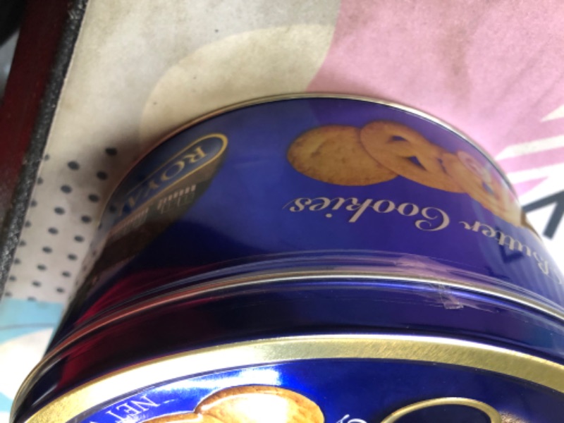 Photo 3 of  Royal Dansk Butter Cookie Tin -- 24oz , Factory Sealed , BB 12/06/2023 --


