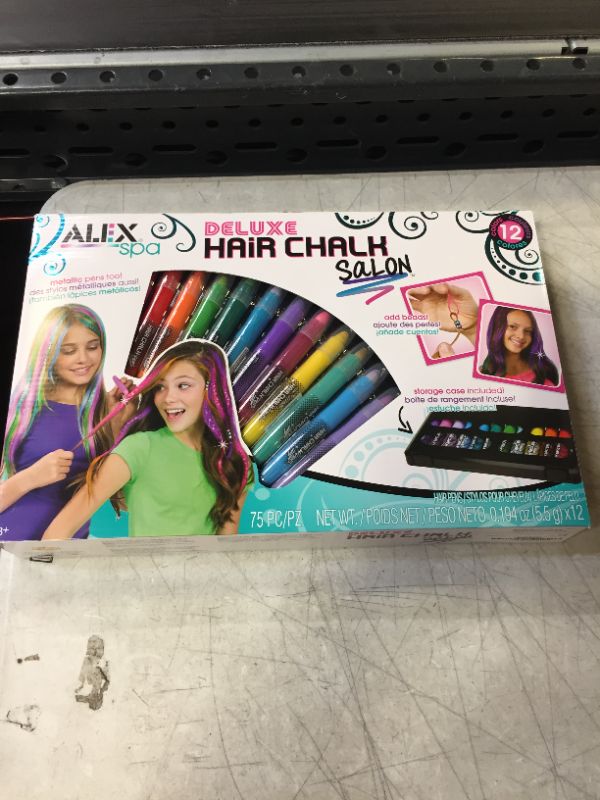 Photo 2 of ALEX Toys Hair Chalk Salon Girls Hair Activity