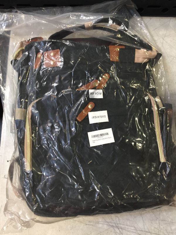 Photo 1 of INDIVIDUS Diaper Bag Backpack with Changing Station - Foldable Travel Baby Bag with Bassinet - Multifunctional Nappy Bag for Girls and Boys