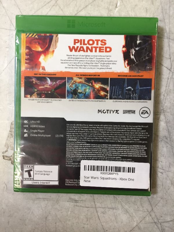 Photo 3 of Electronic Arts Star Wars: Squadrons - Xbox One, Xbox Series X