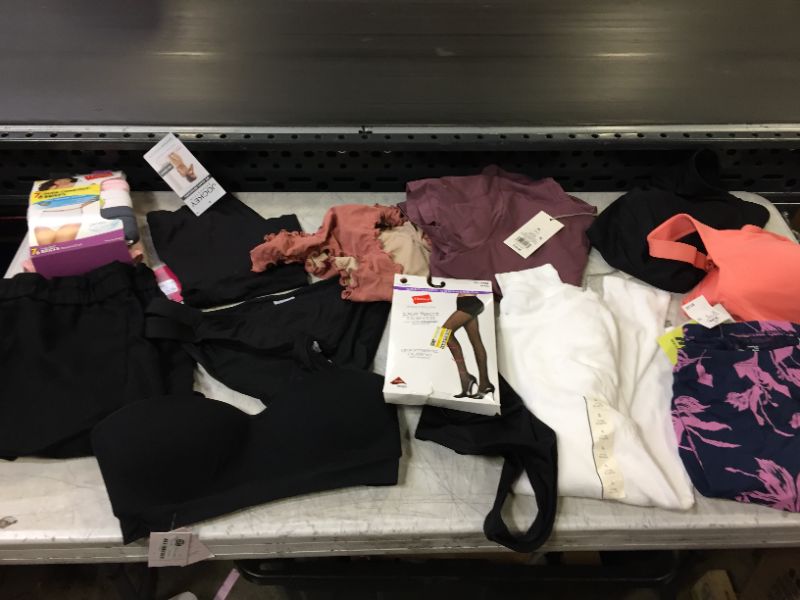 Photo 1 of BAG LOT OF WOMEN CLOTHING 13 ITEMS --DIFFERENT STYLES AND SIZES --SOLD AS IS ---