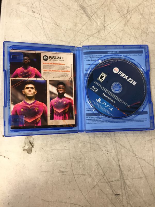 Photo 2 of FIFA 23 - PlayStation 4 - BOX IS BENT -