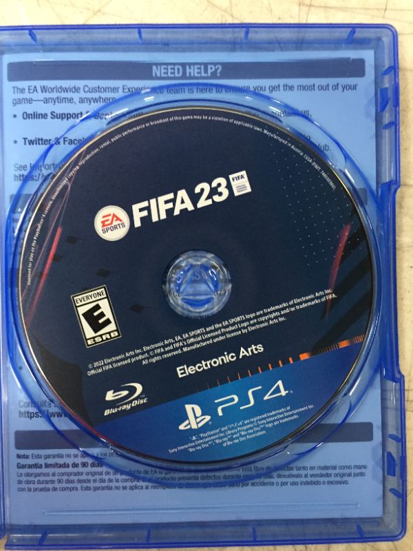 Photo 3 of FIFA 23 - PlayStation 4 - BOX IS BENT -