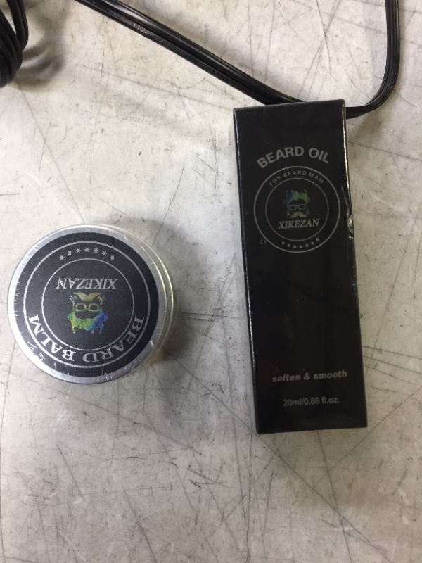 Photo 3 of  XIKEZAN Beard Straightener w/Beard Balm & Beard Growth Oil & Beard E-Book