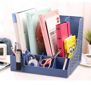 Photo 1 of Deli 78980 Triple File Box (Blue)