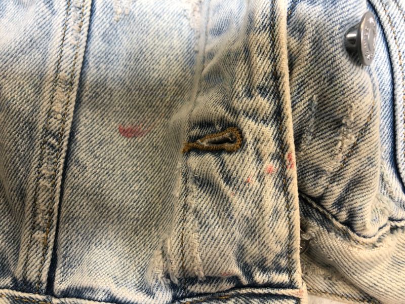 Photo 3 of Cropped Denim Trucker Jacket - Wild Fable SIZE XS