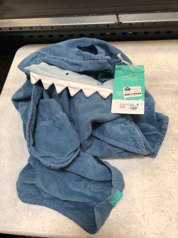 Photo 2 of 25x50 Shark Hooded Towel - Pillowfort
